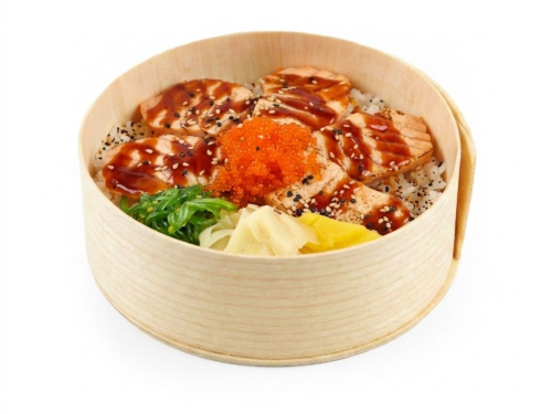 Grilled Salmon Don