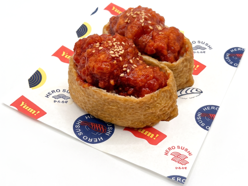Sweet Spicy Chicken Inari